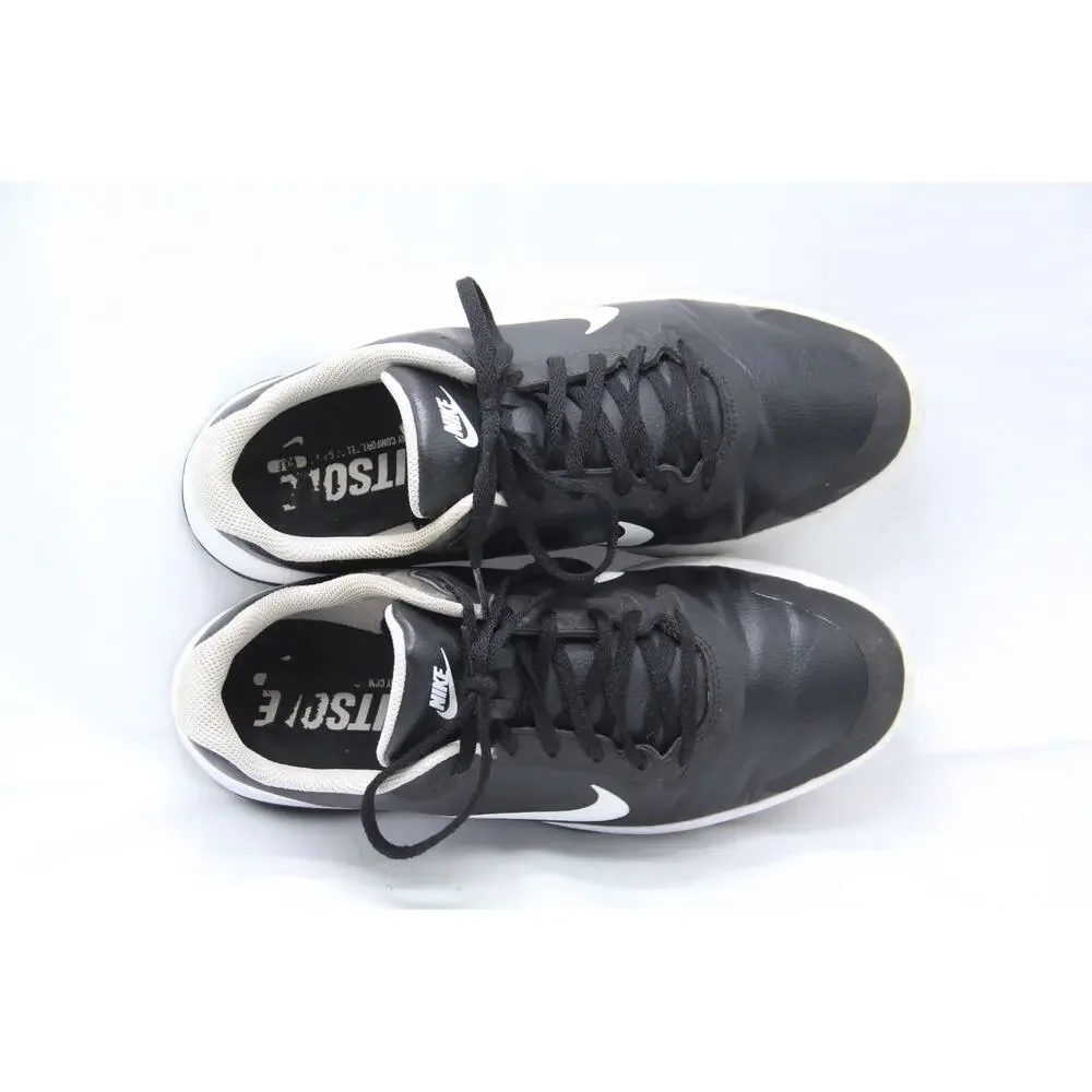 Nike Infinity G Golf Shoes Mens Sz 10 Black Leather Spikes Spikeless CT0531-001